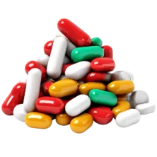 Ordinary supplement bottle
